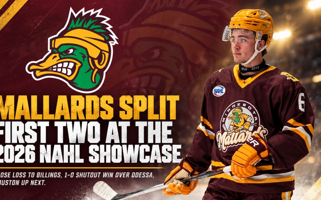 Mallards Split First Two Games at the 2026 NAHL Showcase