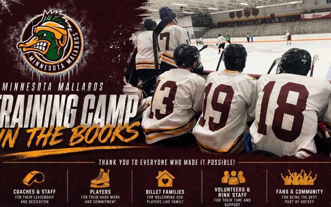 Minnesota Mallards Wrap Up 2026-27 Training Camp