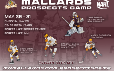 Register For The 2025 Minnesota Mallards Prospects Camp!
